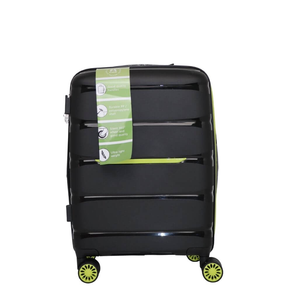 Bag2Bag bag hitam+hijau